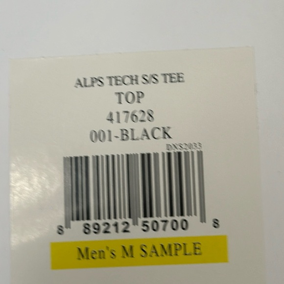 Spyder ALPS TECH TEE - Black - Picture 15 of 15